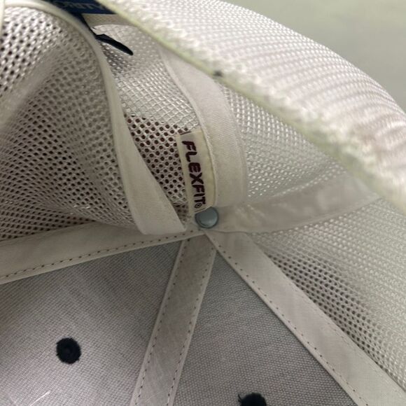 Port Authority Men's Coca-Cola Los Angeles Black & White Flexfit Mesh Back Cap - Picture 8 of 8